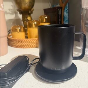 Ember Black Smart Mug with Charger